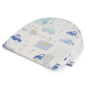 Kołdry i poduszki dla dzieci - Badum, Poduszka klin do wózka/gondoli, Autko Niebieskie - miniaturka - grafika 1