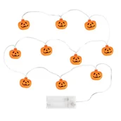 Balony i akcesoria - Girlanda świetlna LED dynie pomarańczowe halloween - miniaturka - grafika 1