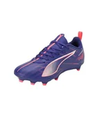 Piłka nożna - PUMA Unisex Ultra 5 Play Fg/Ag Jr buty piłkarskie dla dzieci, Lapis Lazuli PUMA biały zachód słońca poświata, 32.5 EU - miniaturka - grafika 1