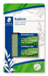 Staedtler 526 83BK2 gumka Zielony 2 szt. - Gumki biurowe - miniaturka - grafika 1