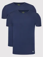 Koszulki męskie - Polo Ralph Lauren Komplet 2 t-shirtów Core Replen 714835960004 Granatowy Slim Fit - miniaturka - grafika 1
