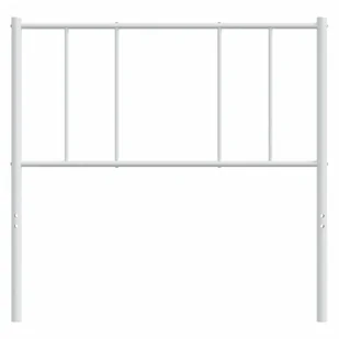 Metalowe wezgłowie, białe, 80 cm Lumarko! - Inne meble do sypialni - miniaturka - grafika 5