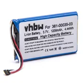 Ładowarki samochodowe - VHBW Bateria do Garmin Nüvi 2405 / 2505 / 2597, 1200 mAh - miniaturka - grafika 1