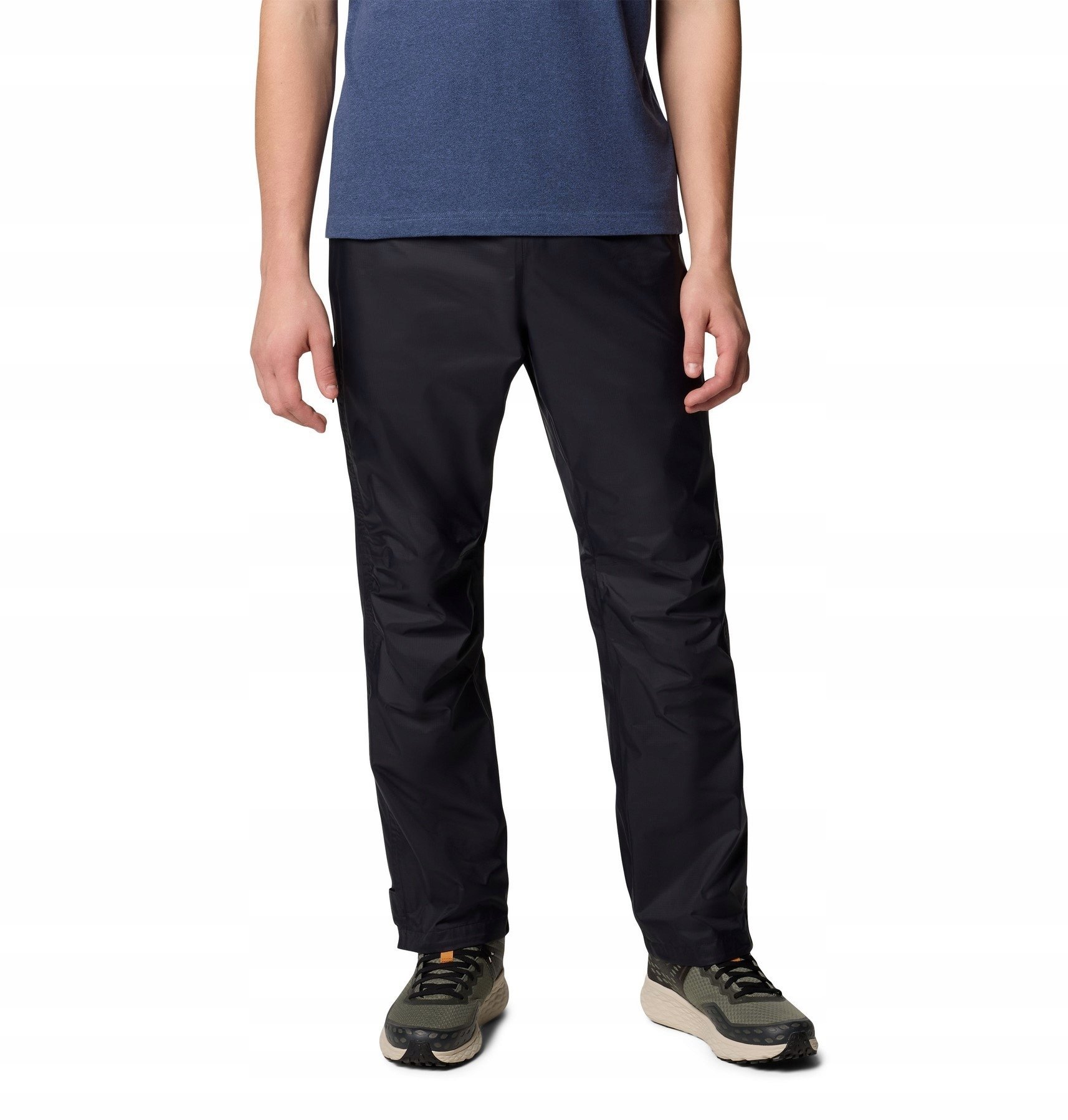 Mac in Sac Spodnie przeciwdeszczowe Columbia Pouring Adventure III Pant - black/black rozmiar: l 654543