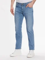Spodnie męskie - Lee Jeansy Daren L707ICC24 112328476 Niebieski Regular Fit - miniaturka - grafika 1