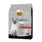 Mokra karma dla kotów - SELECT GOLD Pure Adult Wołowina 2,5 kg - miniaturka - grafika 1