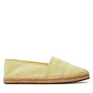 Półbuty damskie - Espadryle Calvin Klein Espadrille He HW0HW01918 Żółty - miniaturka - grafika 1