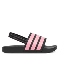 Buty dla chłopców - Sandały adidas adilette Estrap JR5330 Czarny - miniaturka - grafika 1