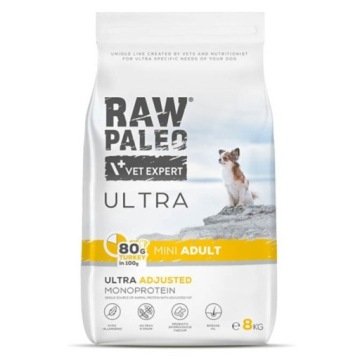Vetexpert Raw Paleo Ultra Turkey Adult Mini 8kg