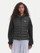 Kamizelki damskie - adidas Bezrękawnik adicolor JX2943 Czarny Slim Fit - miniaturka - grafika 1