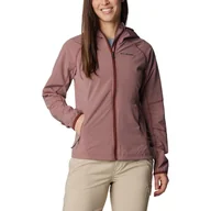 Bluzy sportowe damskie - Damski Softshell COLUMBIA SWEET AS SOFTSHELL HOODIE 1545251609 – Fioletowy - miniaturka - grafika 1