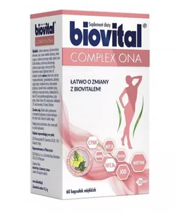 Biovital Complex ONA x 60 kaps - Witaminy i minerały - miniaturka - grafika 1