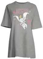 Piżamy damskie - Disney Damska koszula nocna, Szary Melange, XL - miniaturka - grafika 1