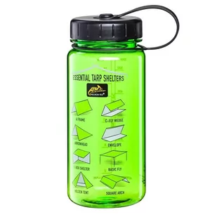Butelka Helikon Tritan Tarp Shelters 550ml Zielona - Shakery i bidony sportowe - miniaturka - grafika 1