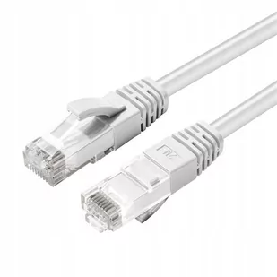 Microconnect Cat6A Utp 0,5M Biały Lszh - Kable - miniaturka - grafika 1