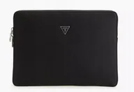 Torby męskie - GUESS TORBA NA DOKUMENTY CZARNA NA ZAMEK ŻTE - miniaturka - grafika 1