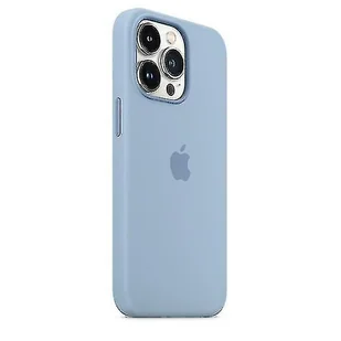 Silikonowe etui na telefon iPhone 13 Pro Max 13promax Mgła niebieski - Etui i futerały do telefonów - miniaturka - grafika 1