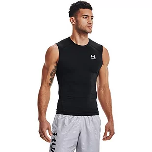 Under Armour Męski tank top Ua Hg Armour Comp Sl oddychająca koszulka funkcyjna - Koszulki sportowe męskie - miniaturka - grafika 1