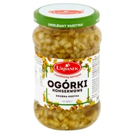 Pasztet i przetwory mięsne - Ogórki konserwowe drobna kostka 340g/200g Urbanek - miniaturka - grafika 1