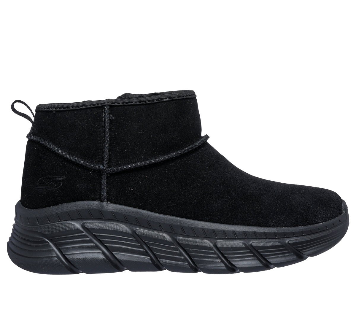 Skechers damskie buty ocieplane BOBS B FLEX HI-HI FOREST 117390 BBK-40