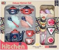Zabawy w naśladowanie dorosłych - Zestaw kuchenny z akcesoriami MEGA CREATIVE 511542 - miniaturka - grafika 1