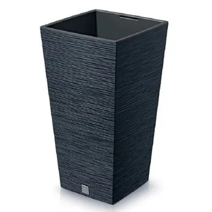 Doniczka PROSPERPLAST Furu Square DFSH240-S433 19L Antracytowy - Donice - miniaturka - grafika 1