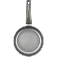 Patelnie - Ambition MAGNAT GRAY PATELNIA 18 CM Z POWŁOKĄ QUALUM BASIC STONE INDUKCJA + PRZEKŁADKA FILCOWA 80013 - miniaturka - grafika 1
