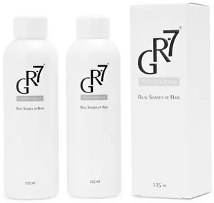 GR-7 preparat na siwe włosy, zestaw, 2x125ml - Szampony dla mężczyzn - miniaturka - grafika 1
