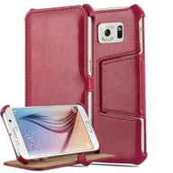 Etui i futerały do telefonów - Etui ochronne Cadorabo do Samsung Galaxy S6 w kolorze czerwonym etui na telefon komórkowy pokrowiec kieszeń - miniaturka - grafika 1