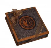 Bombonierki i czekoladki - Bolci czekoladki Wood&Leather Bronze 170 g - miniaturka - grafika 1