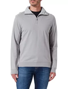 BOSS Męska bluza ZWash Sweatshirt, Medium Grey37, XXL - Bluzy męskie - miniaturka - grafika 1