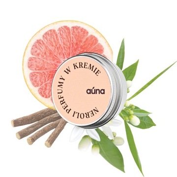 Perfumy W Kremie Wosku Jojoba Botaniczne Naturalne Neroli 15ml Auna Vegan