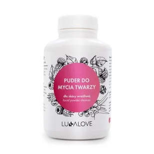 LULLALOVE Puder do mycia twarzy - malinowy, 75g - >>>  <<< - Pudry do twarzy - miniaturka - grafika 1