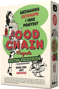 Food Chain Magnate: Mechanika Ketchupu i Inne Pomysły. Zestaw rozszerzeń Portal Games - gra - Gry planszowe - miniaturka - grafika 1