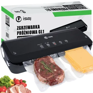 ZGRZEWARKA PRÓŻNIOWA ISAJ GL1 PAKOWARKA DO ŻYWNOŚCI AUTOMATYCZNA NOŻYK - Zgrzewarki do folii i pakowarki próżniowe ZGRZEWARKA PRÓŻNIOWA ISAJ GL1 PAKOWARKA DO ŻYWNOŚCI AUTOMATYCZNA NOŻYK - Zgrzewarki do folii i pakowarki próżniowe - miniaturka - grafika 1