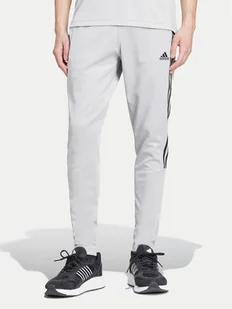 adidas Spodnie dresowe Tiro IY4288 Szary Regular Fit - Spodnie sportowe męskie - miniaturka - grafika 1
