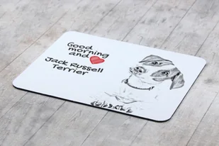 Jack Russell Terrier podkładka pod mysz z psem Art-Dog - Podkładki pod mysz Jack Russell Terrier podkładka pod mysz z psem Art-Dog - Podkładki pod mysz - miniaturka - grafika 1