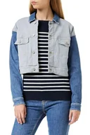 Kurtki damskie - Kurtka damska Tommy Jeans Tjw Cropped Trucker jeansowa katana-S - miniaturka - grafika 1