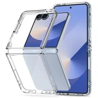 Etui i futerały do telefonów - Etui TECH-PROTECT Flexair Hybrid do Samsung Galaxy Z Flip 7 Przezroczysty - miniaturka - grafika 1