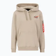 Bluzy męskie - Bluza męska Alpha Industries NASA Orbit vintage sand - miniaturka - grafika 1