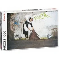 Puzzle - Piatnik Puzzle 1000 elementów Banksy, Pokojówka 5_796587 - miniaturka - grafika 1