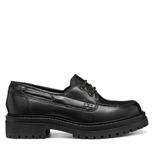 Mokasyny Geox D Iridea D56HRA 00043 C9999 Czarny - Mokasyny damskie - miniaturka - grafika 1