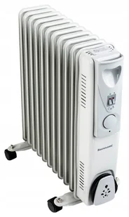 Grzejnik Olejowy Z Termostatem Ravanson OH-11 Olejniak 2500 W Szary - Ogrzewanie przenośne - miniaturka - grafika 1
