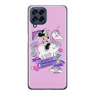 Etui i futerały do telefonów - Etui Minnie 035 Disney Nadruk pełny Różowy Producent: Samsung, Model: M33 5G - miniaturka - grafika 1