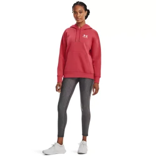 Bluza damska Under Armour Essential Fleece Hoodie - Bluzy sportowe damskie - miniaturka - grafika 4