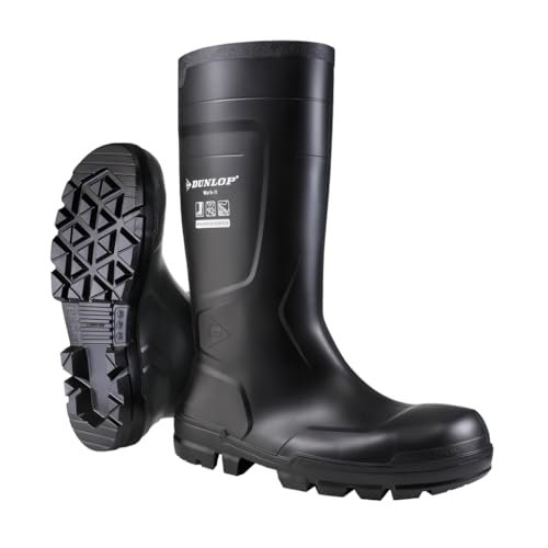 DUNLOP Unisex Work-it pełne bezpieczeństwo buty przemysłowe, Czarny, 47 EU
