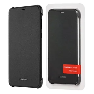 Huawei Flip Cover etui pokrowiec z klapką Huawei P Smart czarny (51992274) - Etui i futerały do telefonów - miniaturka - grafika 5