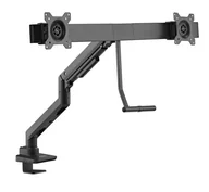 Uchwyty do monitorów - Goobay 74074 uchwyt / stojak do monitorów 81,3 cm (32") Biurko Czarny - miniaturka - grafika 1