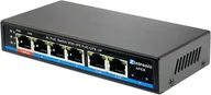 Akcesoria do monitoringu - SWITCH POE Zintronic APER 4FE x POE + 2FE UPLINK 65W - miniaturka - grafika 1