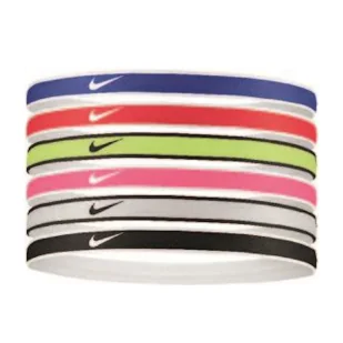 Opaska NIKE TIPPED SWOOSH SPORT HEADBANDS 6PK 2.0 - Ozdoby do włosów - miniaturka - grafika 1